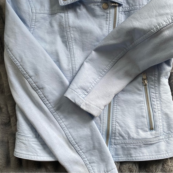 Justice Faux Leather Jacket - Picture 5 of 11